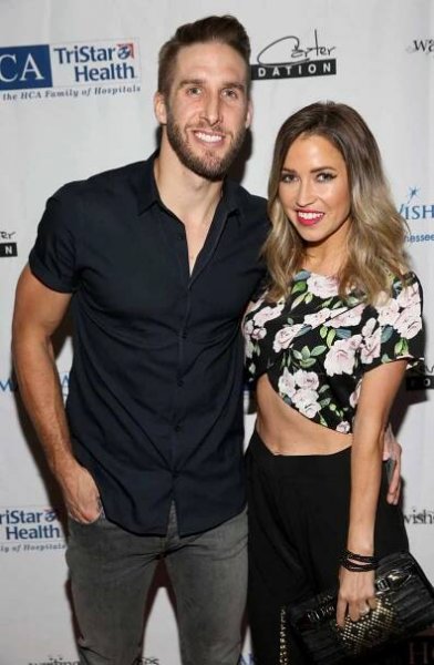 Shawn Booth and Kaitlyn Bristowe attend the 16th Annual Waiting for Wishes Celebrity Dinner Hosted by Kevin Carter & Jay DeMarcus on April 18, 2017 in Nashville, Tennessee