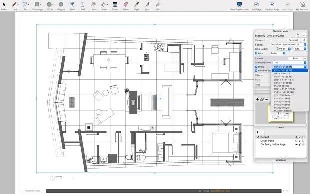 Membuat rencana 2D model SketchUp Anda di LayOut | SketchUp - ACA Pacific