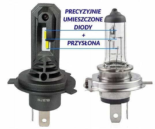 LED žárovka H4 ML11H4 HOMOLOGACE E13 4500LM CSP Typ žárovky H4