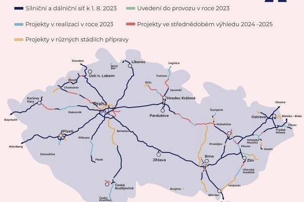 Stát plánuje dopravní smršť, vyjde až na dva biliony korun – Asociace pro rozvoj infrastruktury