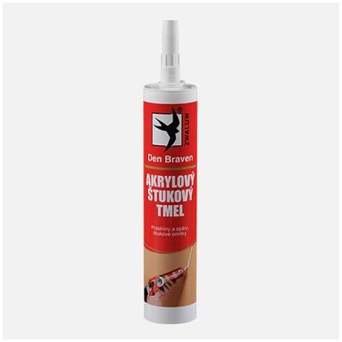 Akrylový štukový tmel 310ml bílý RL