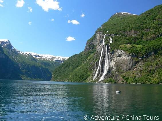 Vodopády, ledovce a fjordy Norska
