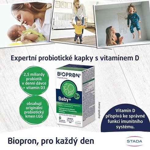 Walmark Biopron Baby+ s vit.D 10ml