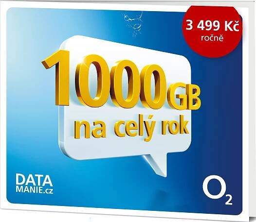 O2 SIM 1000 GB/rok