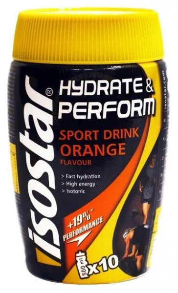 Nápoj Isostar Hydrate& Perform 400g - pomeranč