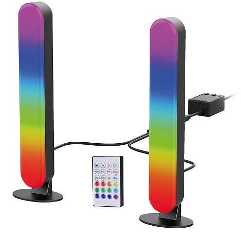 2x světlo LED RGB, dálkový ovladač, zvukový senzor, Solight WL916 269 Kč
