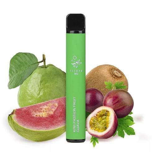 ELF BAR 800 - Kiwi Passion Fruit Guava 0% - Bez nikotínu