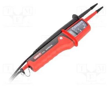 UNI-T UT15C Zkoušečka: elektrická; LCD; VAC: 12V,24V,50V,120V,230V,400V,690V