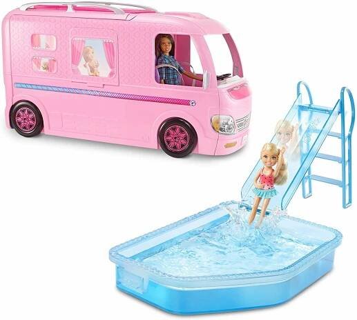 Barbie DREAM CAMPER KARAVAN SNŮ - obrázek 2