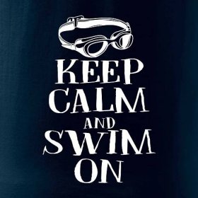 Keep calm and swim on - Polokošile pánská Pique Polo 203