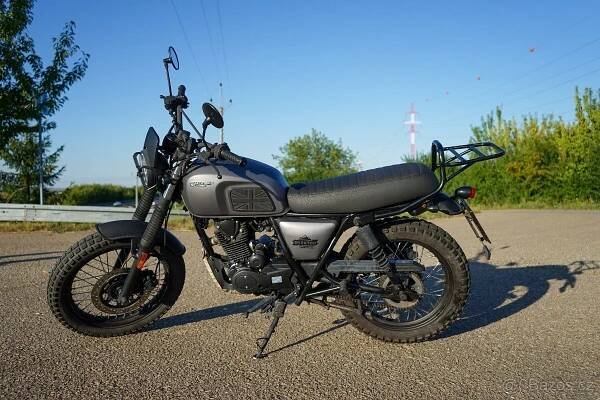 Brixton Felsberg 125 ABS Gray – Jako nový - Vyškov