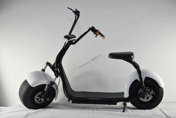 Elektrická koloběžka EcoWheel GR7 2000W 20Ah - oranžová