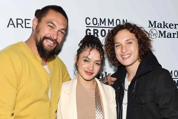 Jason Momoa, Lola Iolani Momoa and Nakoa-Wolf Momoa