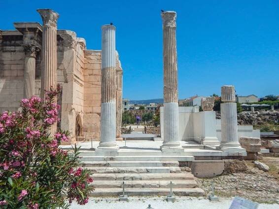 Hadrian`s Library - Check here the best Greek monuments to visit in Athens