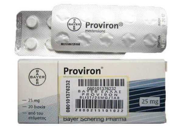 Proviron-Bayer-25mg-20tabs - Bayer