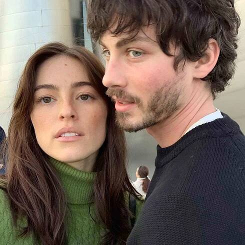 Analuisa Corrigan and Logan Lerman. 