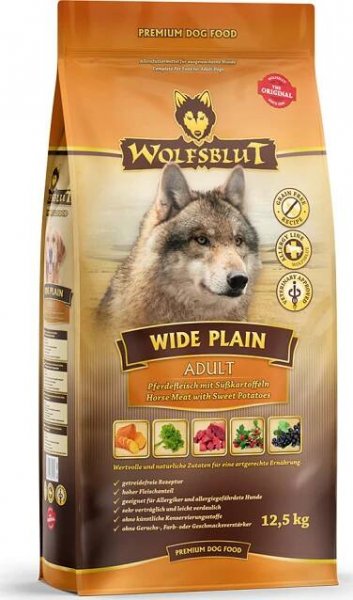 Wolfsblut Wide Plain Adult Horse/Sweet Potatoes 12,5 kg od 1 997 Kč