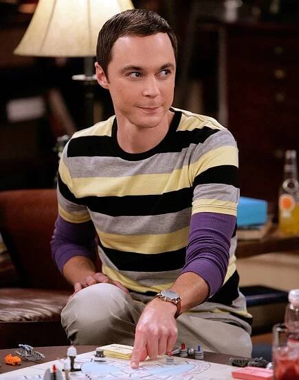 Jim Parsons as Sheldon on The Big Bang Theory