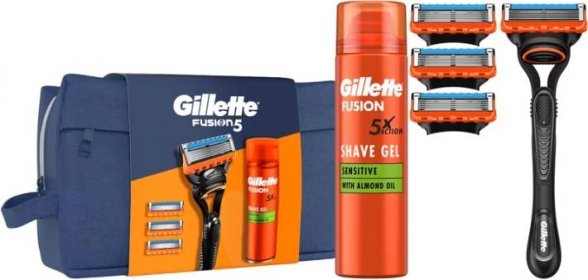 Gillette Precise Sensitive dárková sada pro muže