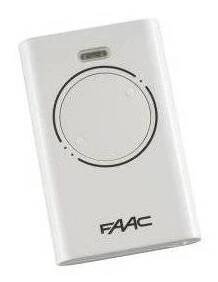 FAAC XT2 dvoukanálový dálkový ovladač bílý, 868 Mhz