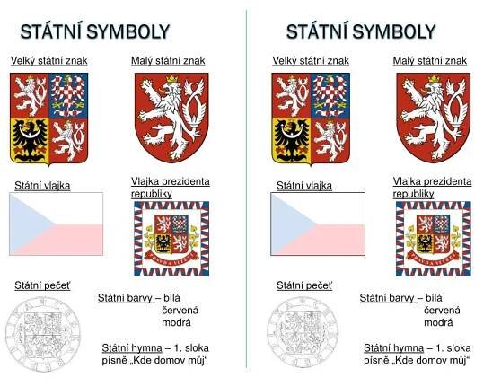 PPT - Státní symboly České republiky PowerPoint Presentation, free download - ID:4156889