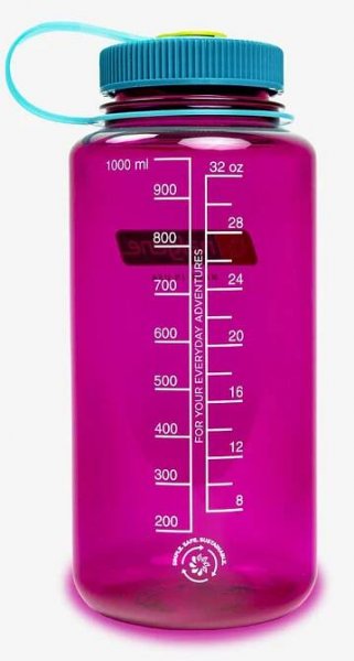 Láhve na pití Nalgene Wide-Mouth 1000ml Sustain Bottle Eggplant