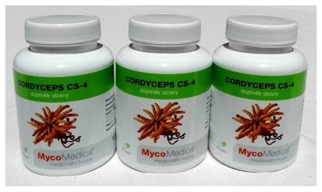 MycoMedica Cordyceps CS-4 3 x 90 kapslí