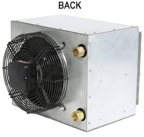 Central Boiler 50K Btu Fan Coil Unit, Heat Exchanger Wood Furnace World
