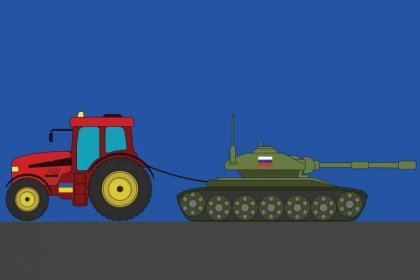 Momenty války: Putinův „gumový zadek“ a strach okupantů z ukrajinských traktorů