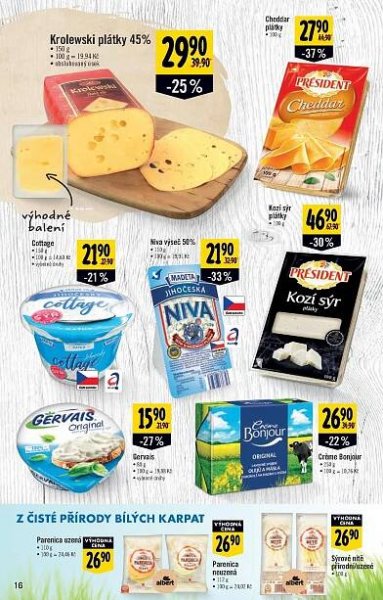 Označte produkt do nákupního košíku