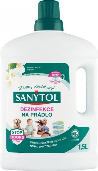 Sanytol dezinfekcia na prádlo 1×1500 ml, dezinfekcia na prádlo