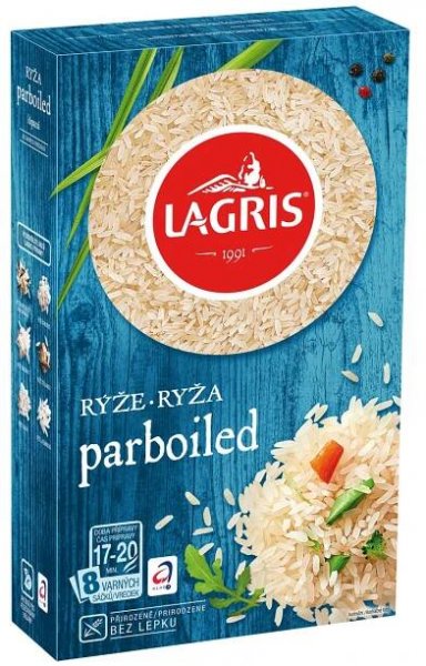Lagris Parboiled rýže bílá ve varných sáčcích