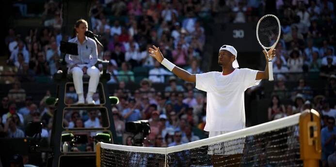 Christopher Eubanks: The 6ft 7in, ace-loving American who is making up for lost time