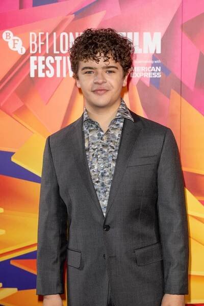 Tátův drak - Z akcí - Premiere Screening of "My Father's Dragon" during the 66th BFI London Film Festival at NFT1, BFI Southbank, on October 8, 2022 in London, England - Gaten Matarazzo