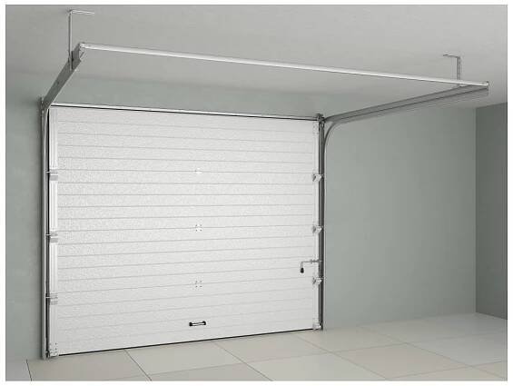Sekční garážová vrata DoorCz DIY - Mahagon