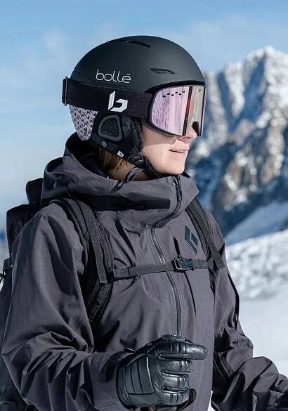 BOLLÉ - NEVADA Black Matte - Volt Pink Cat 2 | David sport Harrachov