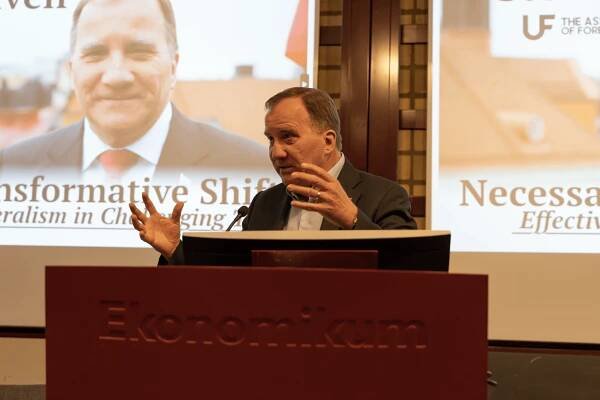 Lecture with Stefan Löfven – UF Uppsala