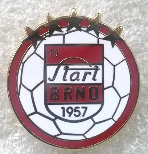 TJ START BRNO, fotbal, ČESKO - Odznaky, nášivky a medaile