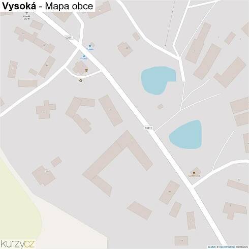 Vysoká - mapy | Kurzy.cz