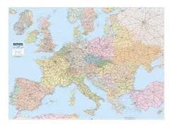 Nástěnná mapa Evropy – silniční (PF) 66 x 44 cm