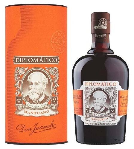 DIPLOMATICO MANTUANO Dárková tuba 40%  0,70 l