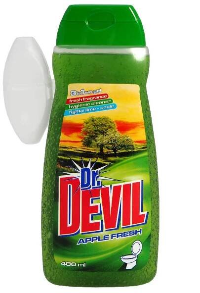 Dr.Devil WC gel 400 ml Apple | LacinaDrogerie.cz