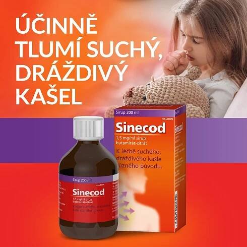 SINECOD POR 1,5MG/ML SIR 200ML