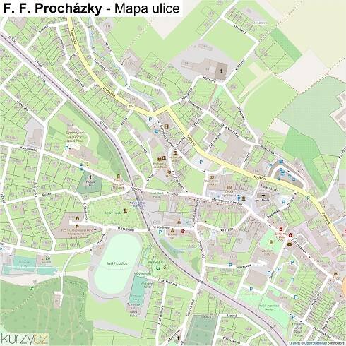 F. F. Procházky - mapy | Kurzy.cz
