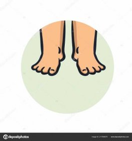 Oteklé nohy ikona. Plochá vektorové ilustrace. Izolované na bílém pozadí. Stock Vector od © goodstocker.yandex.ru 217559070
