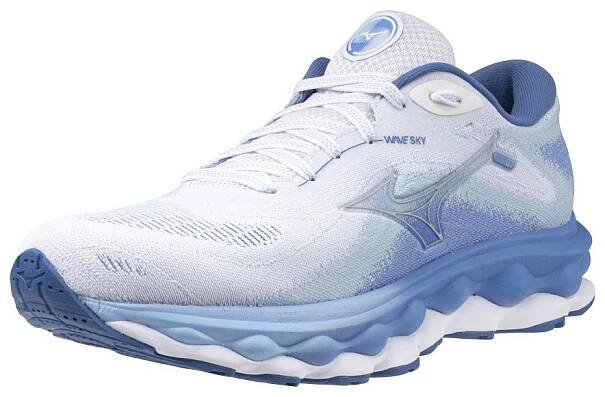 Mizuno boty WAVE SKY 7 White / Nickel / Marina - Heureka.cz