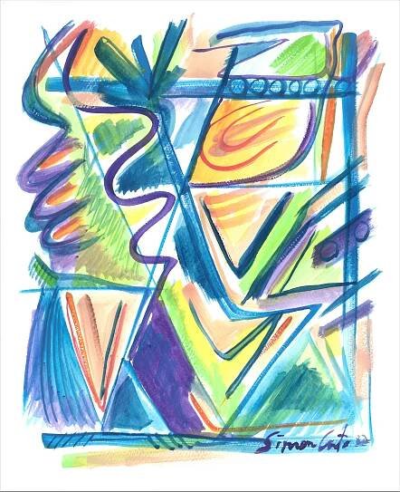 Gouache | Simon Cato Spang-Hanssen 