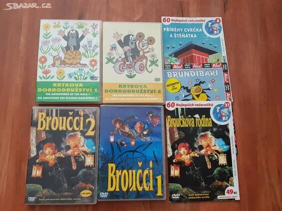 DVD pohádky - Praha - Bazar