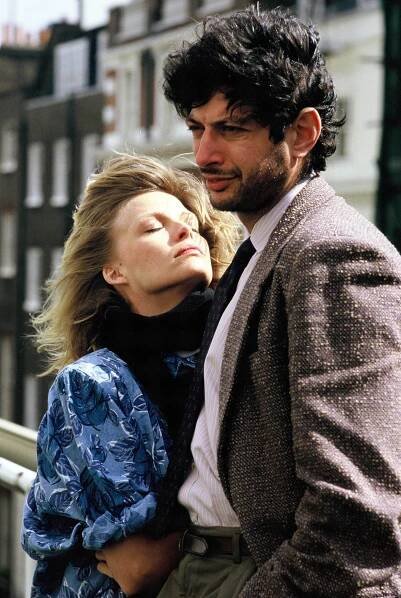 Jeff Goldblum and Michelle Pfeiffer
