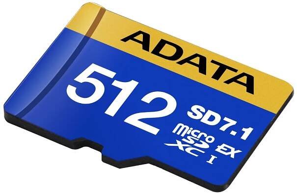 ADATA Extreme 512GB microSDXC karta, EXPRESS GEN3 L1, 800R/700W | SUNTECH Computer - prodej počítačů, elektroniky a spotřebního